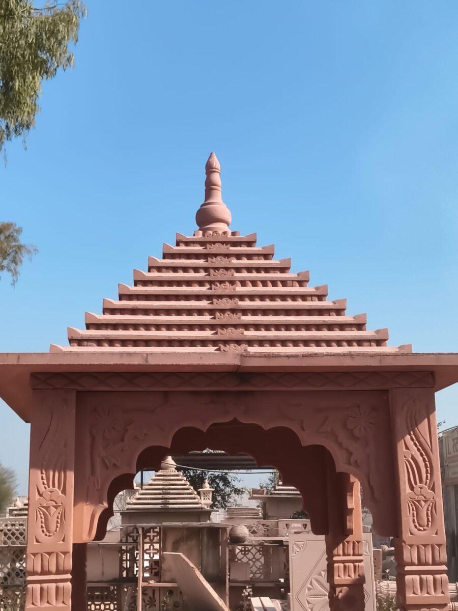 Red Sandstone Temple Manufacturer in Rajasthan
