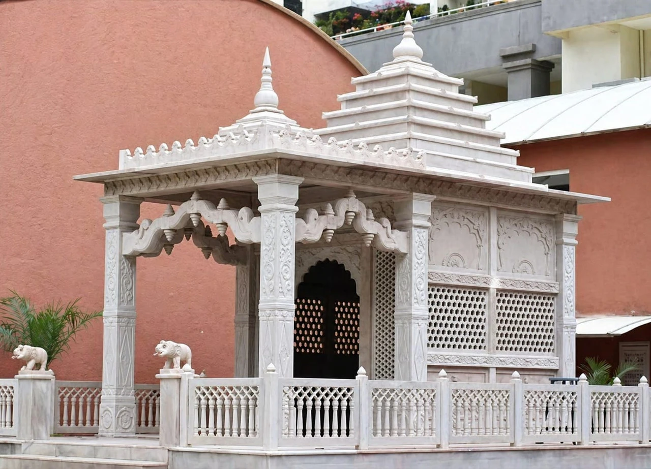 sandstone temple designs for home