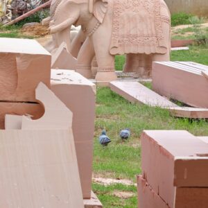Outdoor Stone Elephant