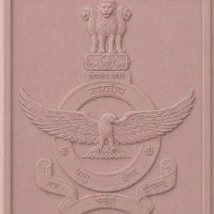 Army Sign Panel sandstone carving